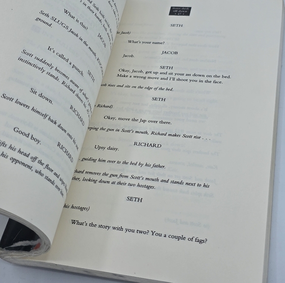 Vintage From Dusk Till Dawn Quentin Tarantino Screenplay Script Book - Picture 3 of 6